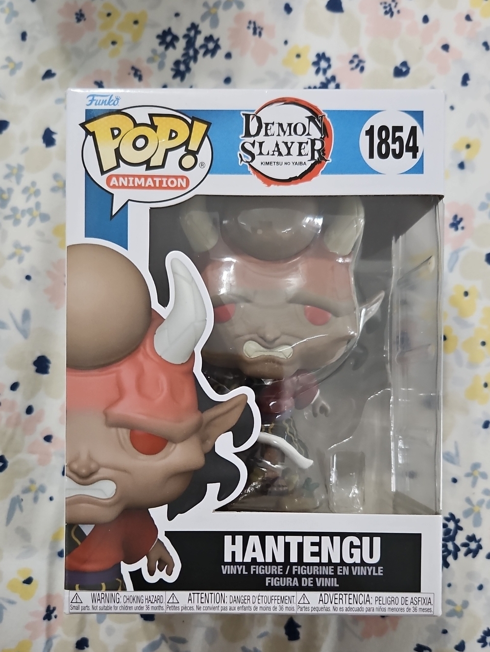 Funko Pop! Animation Demon Slayer Hantengu Vinyl Figure - Red, Beige, White